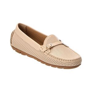 Baldinini Leather Loafer, Nude